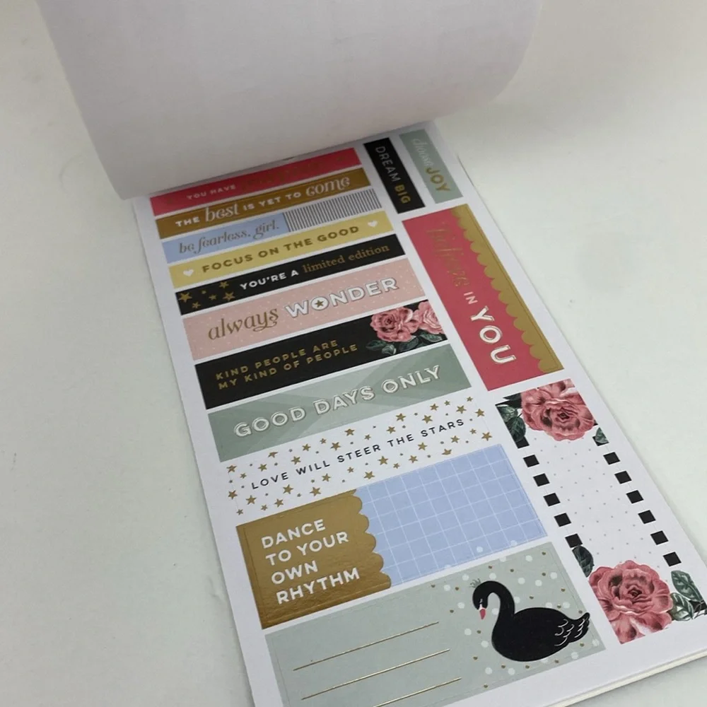 The Happy Planner Simply Lovely 813 sticker sheet book NEW!
